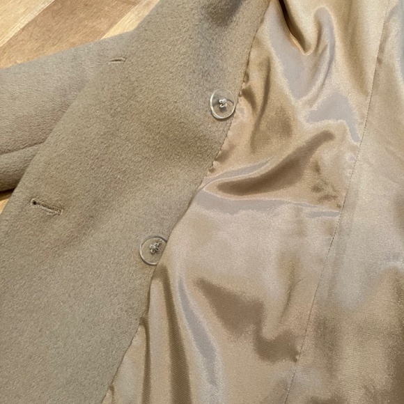 Michael Kors Camel Wool-Blend Jacket - Picture 8 of 11
